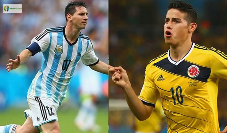 Soi kèo bóng đá trận Argentina vs Colombia