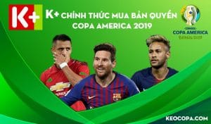 bản quyền copa america 2019