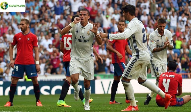 Soi kèo tỷ số bóng đá giữa Real Madrid vs Osasuna