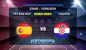 Soi kèo Tây Ban Nha vs Croatia
