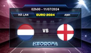 Soi kèo Hà Lan vs Anh