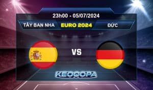 Soi kèo Tây Ban Nha vs Đức